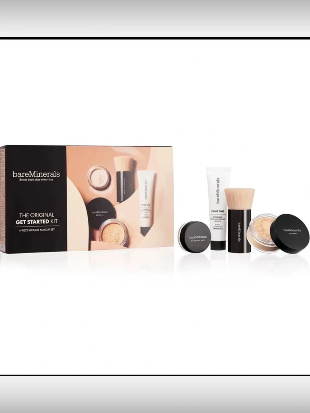 NWT bareMinerals The Original Get Started Kit - 4 Piece Makeup Set Fairly Medium